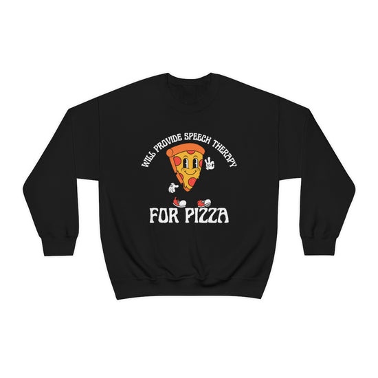 Will Provide Speech Therapy For Pizza Crewneck