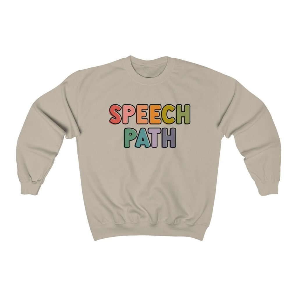 Speech Path Crewneck