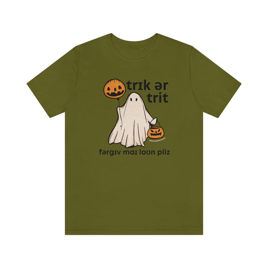 Trick or Treat Forgive My Loans Please (IPA) Tee