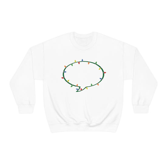 Speech Bubble Lights Crewneck