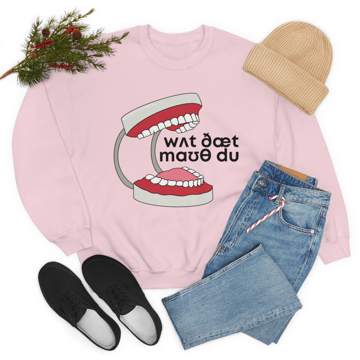 What that Mouth Do (IPA) Crewneck