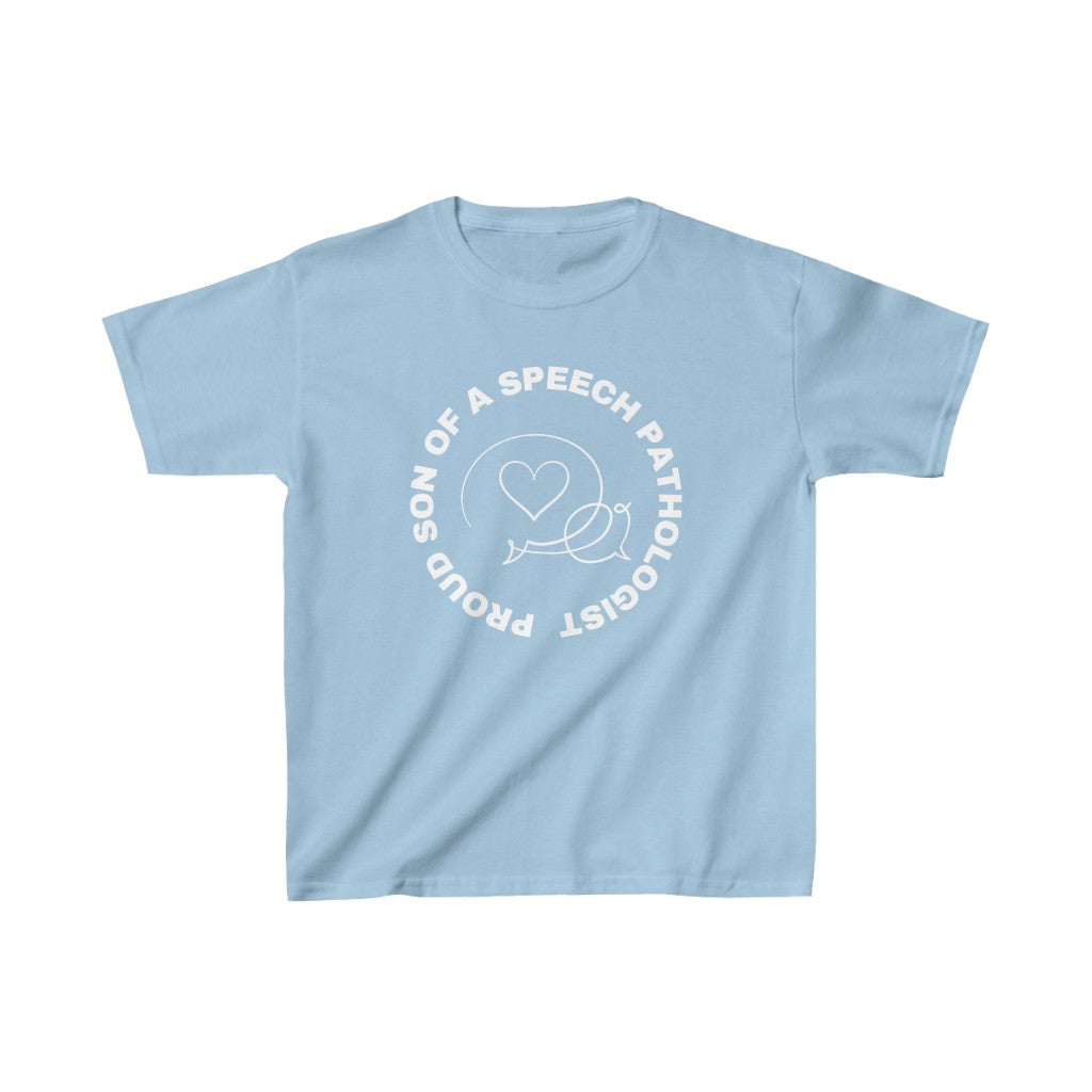 Proud Son of a Speech Pathologist Kids Tee