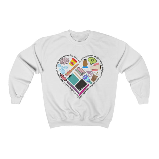 SLP Essentials Heart Crewneck