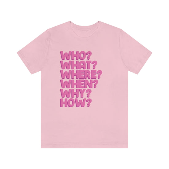 WH Questions Tee