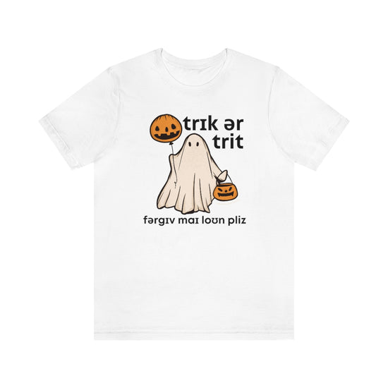 Trick or Treat Forgive My Loans Please (IPA) Tee