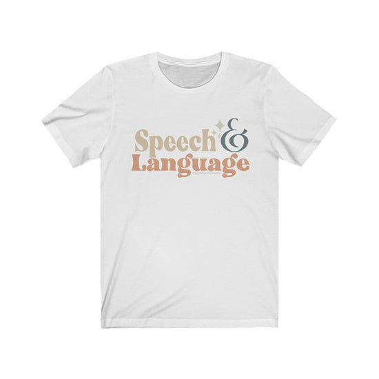 Speech & Language Tee