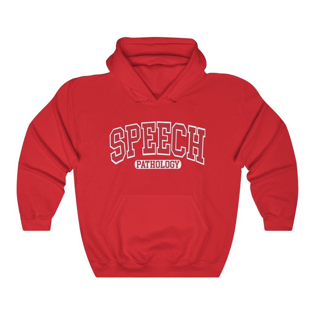 Speech Pathology Red Sweatshirt