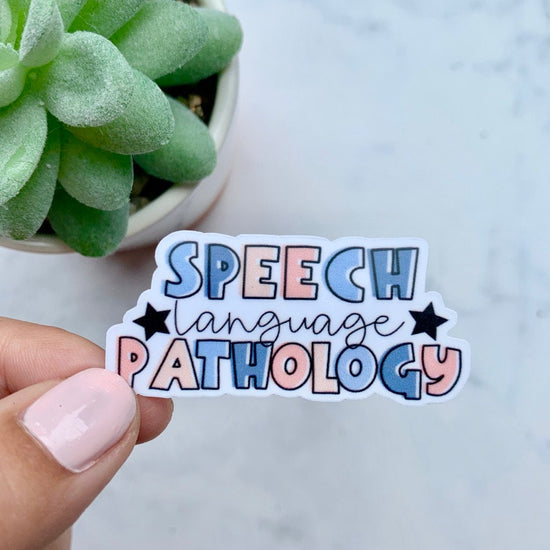 Speech Path Mini Sticker