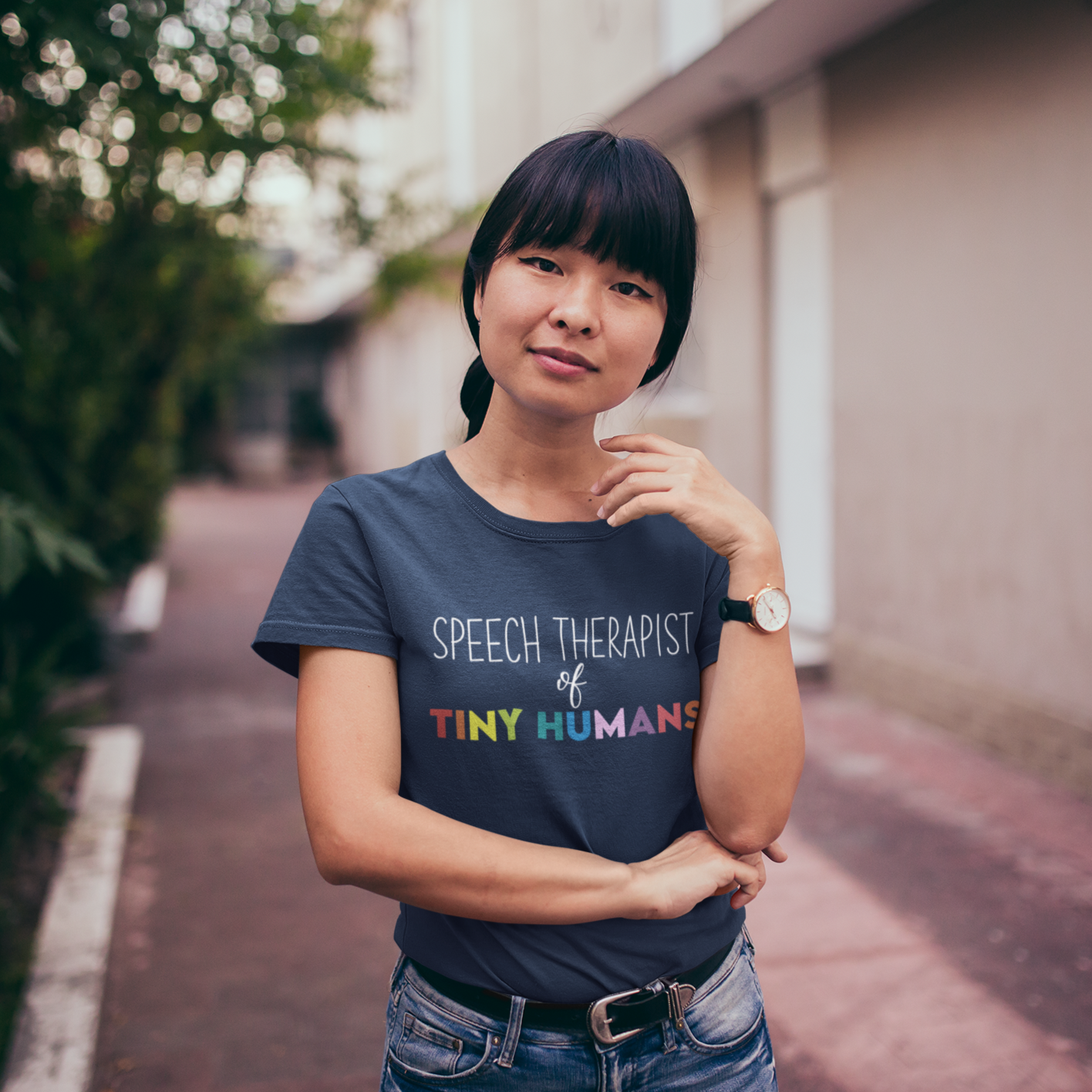 Speech Therapist of Tiny Humans Tee